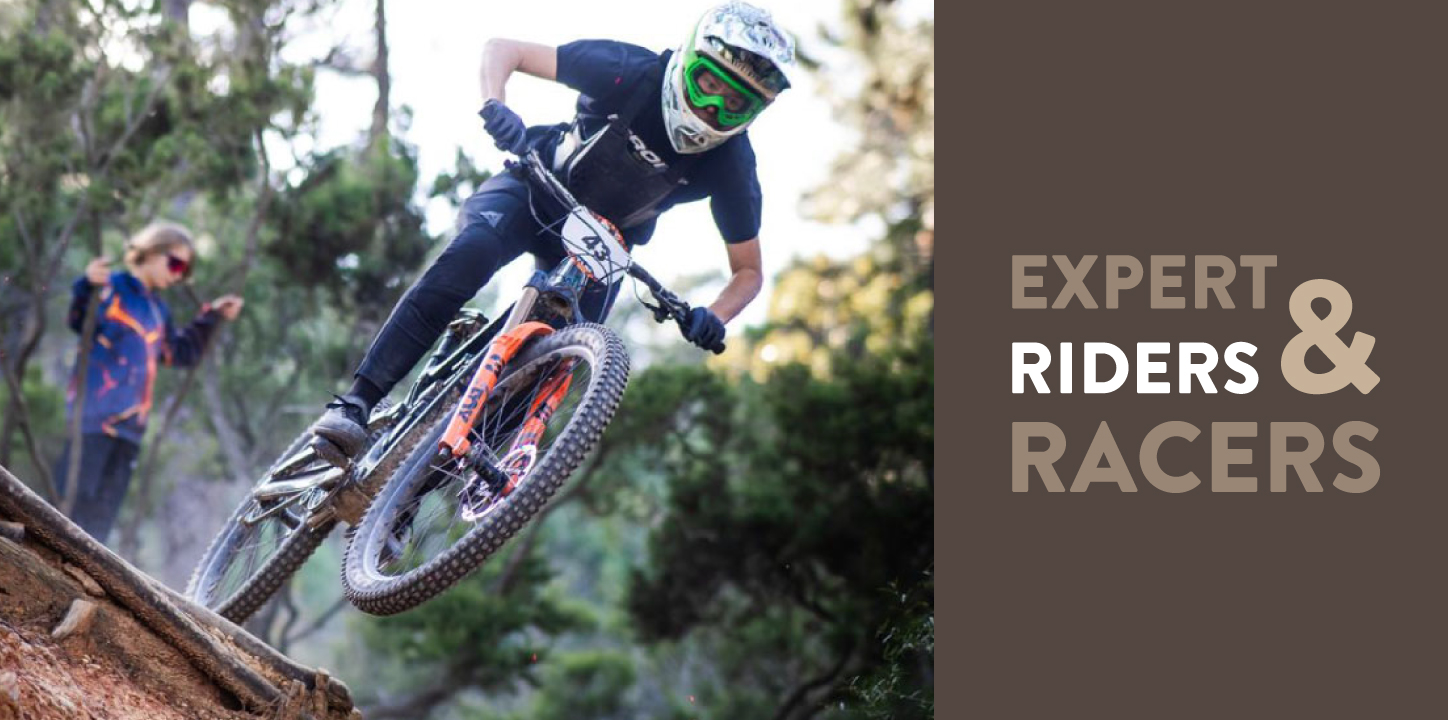 EXPERT RIDERS & RACERS